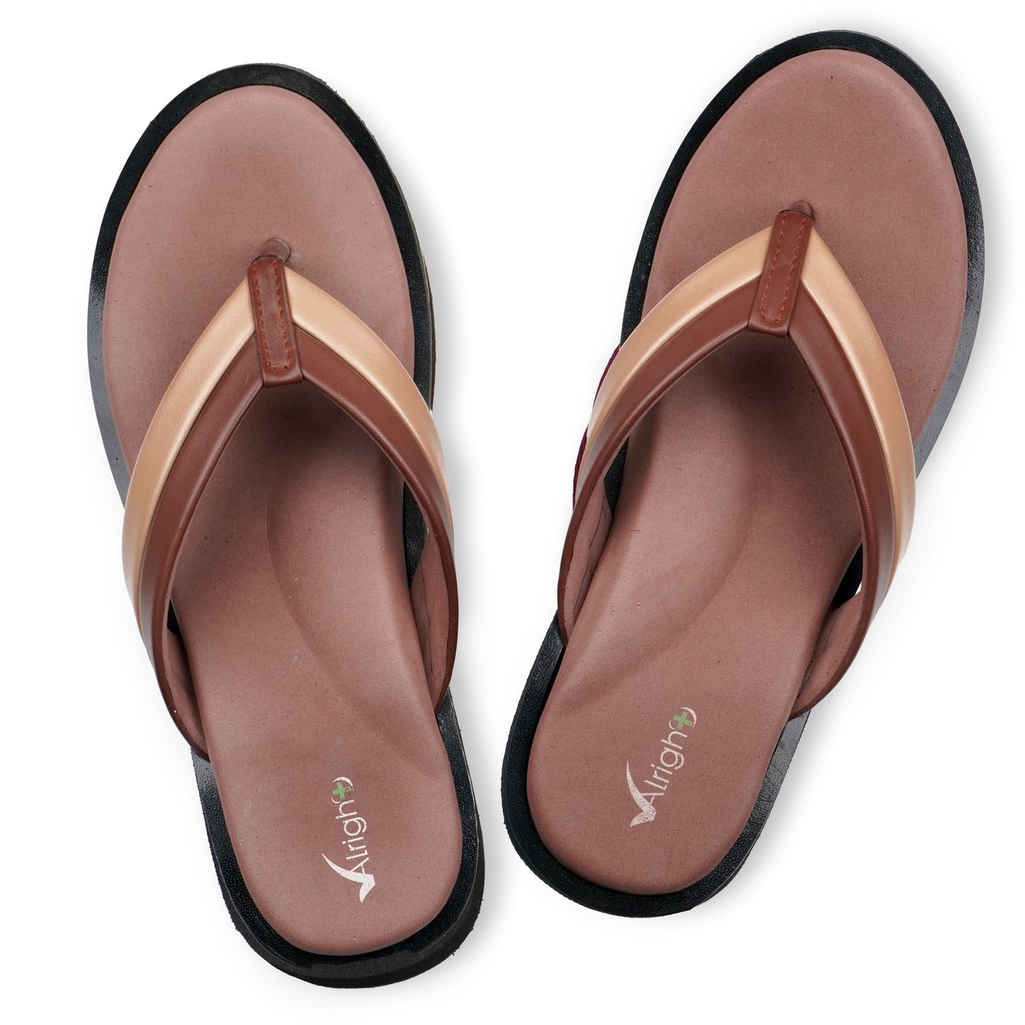Alright Women's Diabetic and Ortho Care Arch supported Soft MCP Slipper AW 304