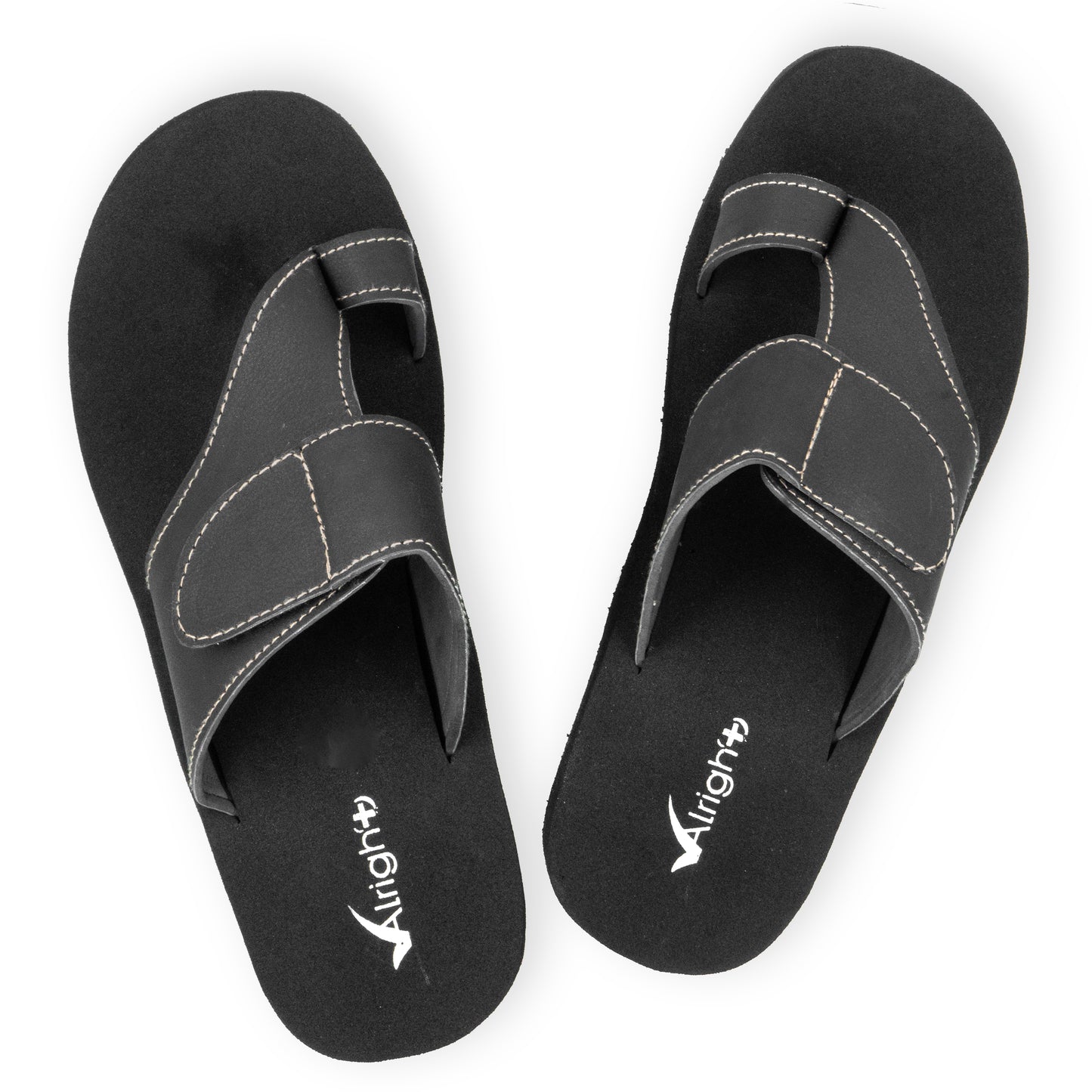 Alright Mens Premium Soft Cross Strapped MCP Slipper AG 510