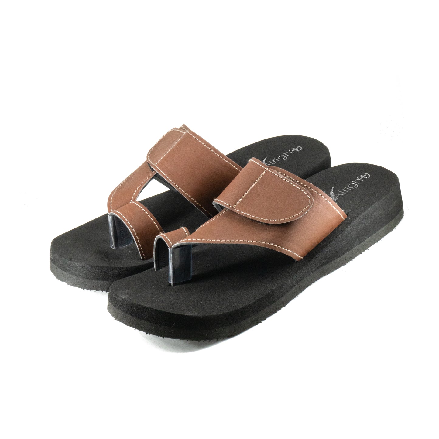 Alright Mens Premium Soft Cross Strapped MCP Slipper AG 510