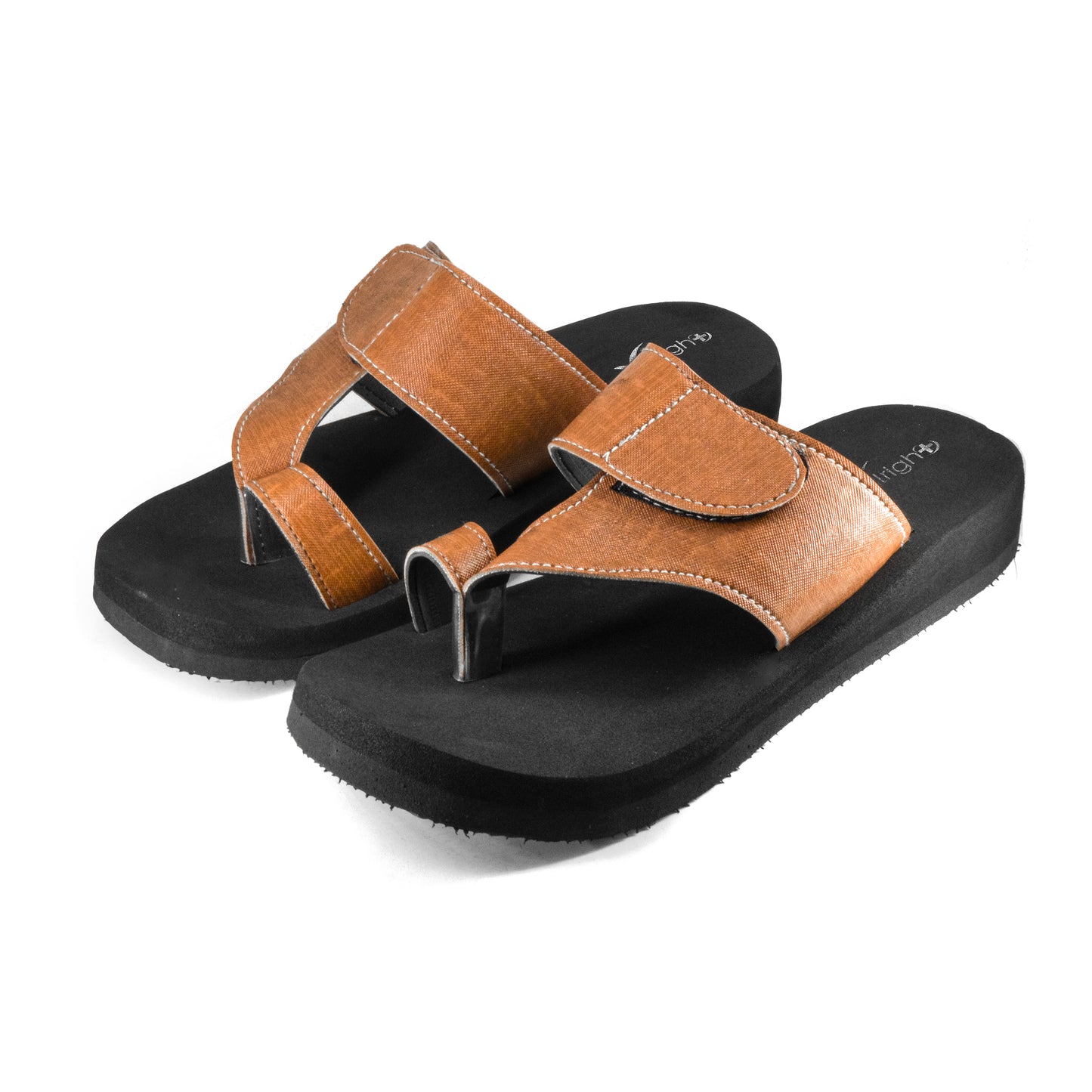 Alright Mens Premium Soft Cross Strapped MCP Slipper AG 510