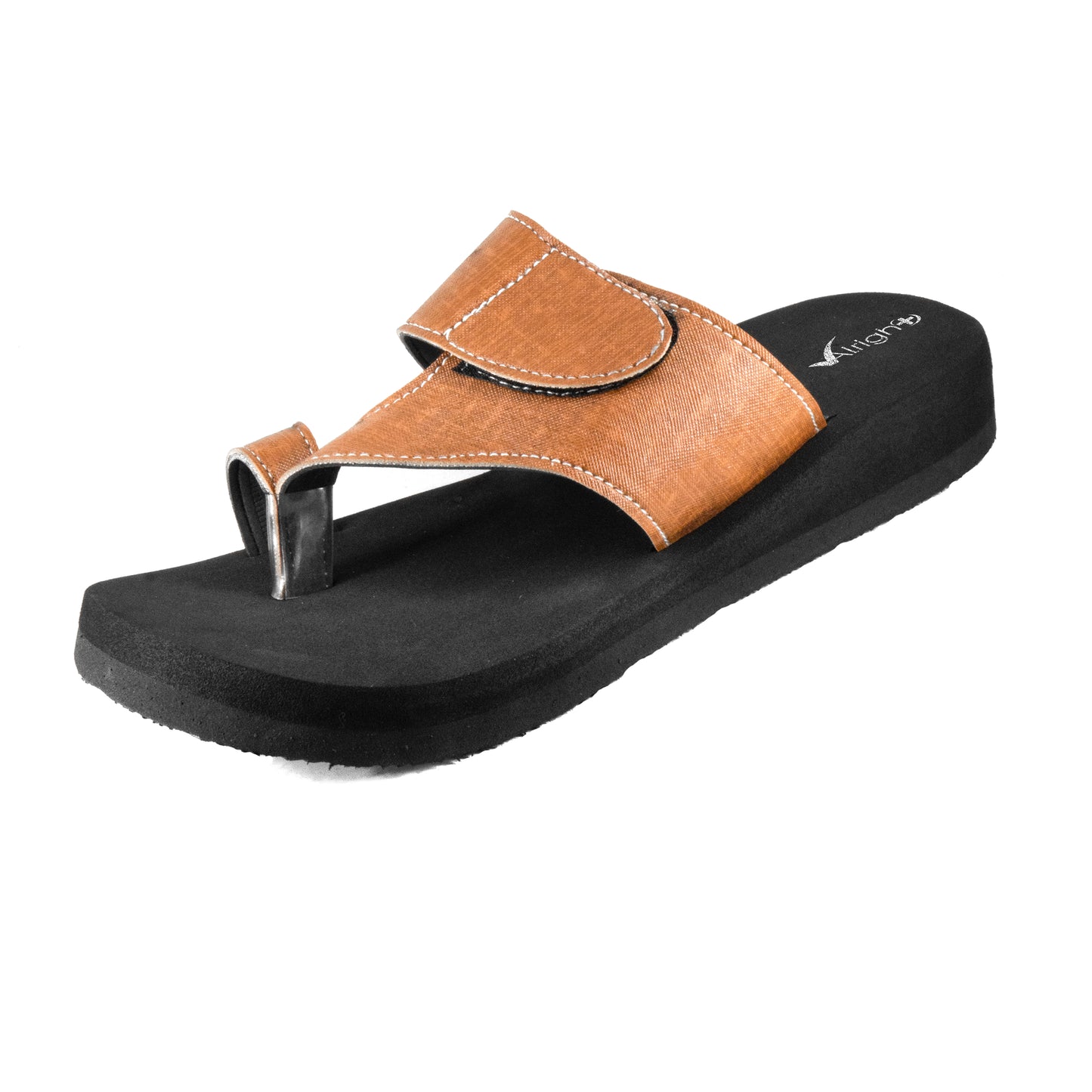 Alright Mens Premium Soft Cross Strapped MCP Slipper AG 510
