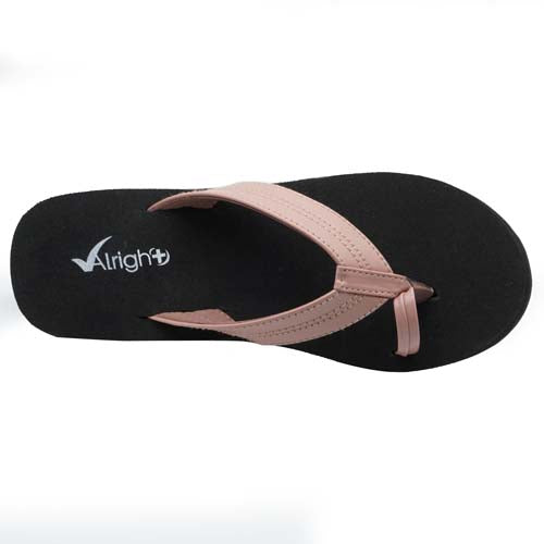 Alright Women's Fancy Arch Supported Diabetic and Ortho Care Soft MCP Slipper AW 316