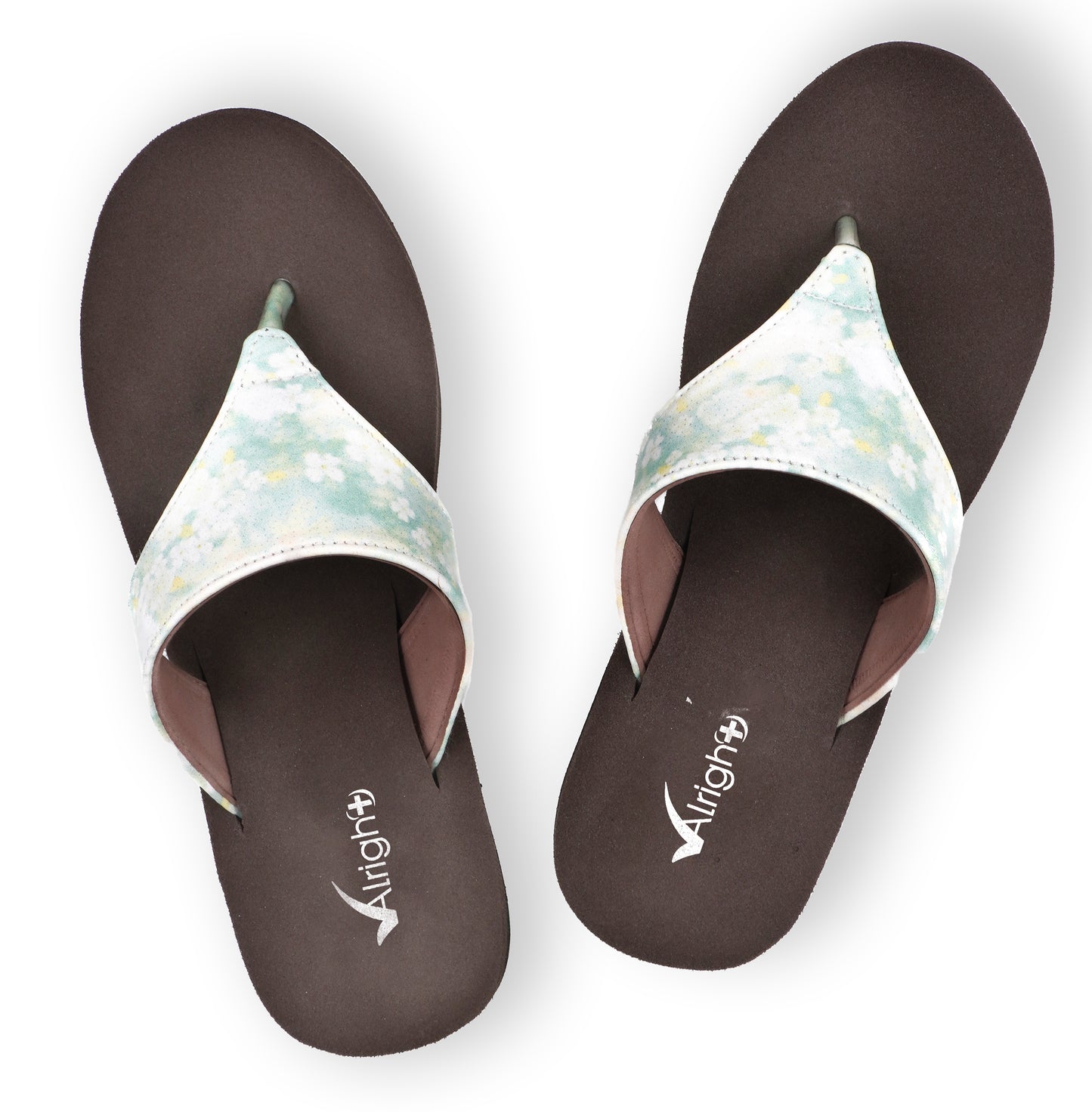 Alright Womes Premium MCP Floral Ortho Footwear AW 306