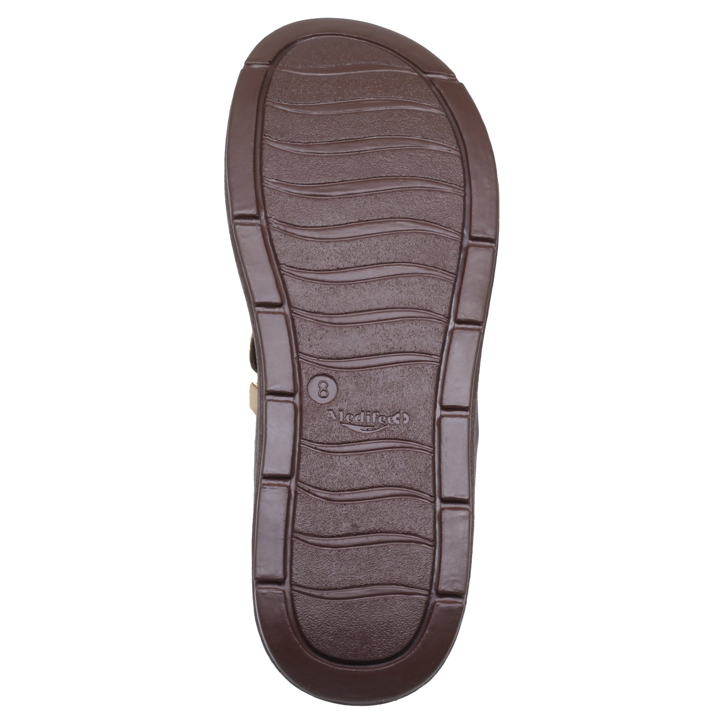 Medifeet Womens Casual Ortho and Diabetic Care Slipper with Flatfoot Arch support MFR 1307