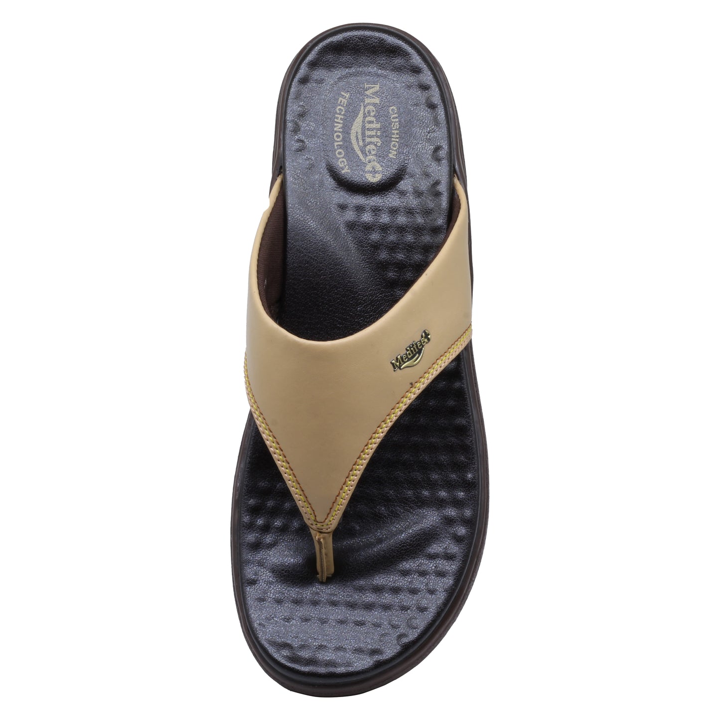 Medifeet Womens Casual Ortho and Diabetic Care Slipper with Flatfoot Arch support MFR 1307