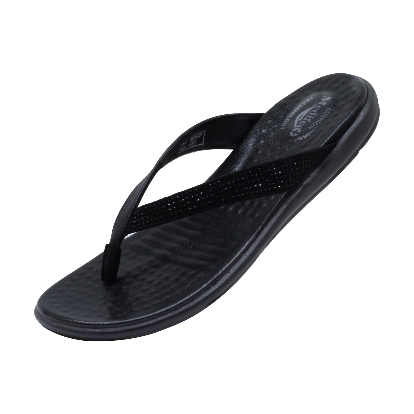 Medifeet Womens Casual Ortho and Diabetic Care Slipper with Mild Flatfoot Arch support MFR 977