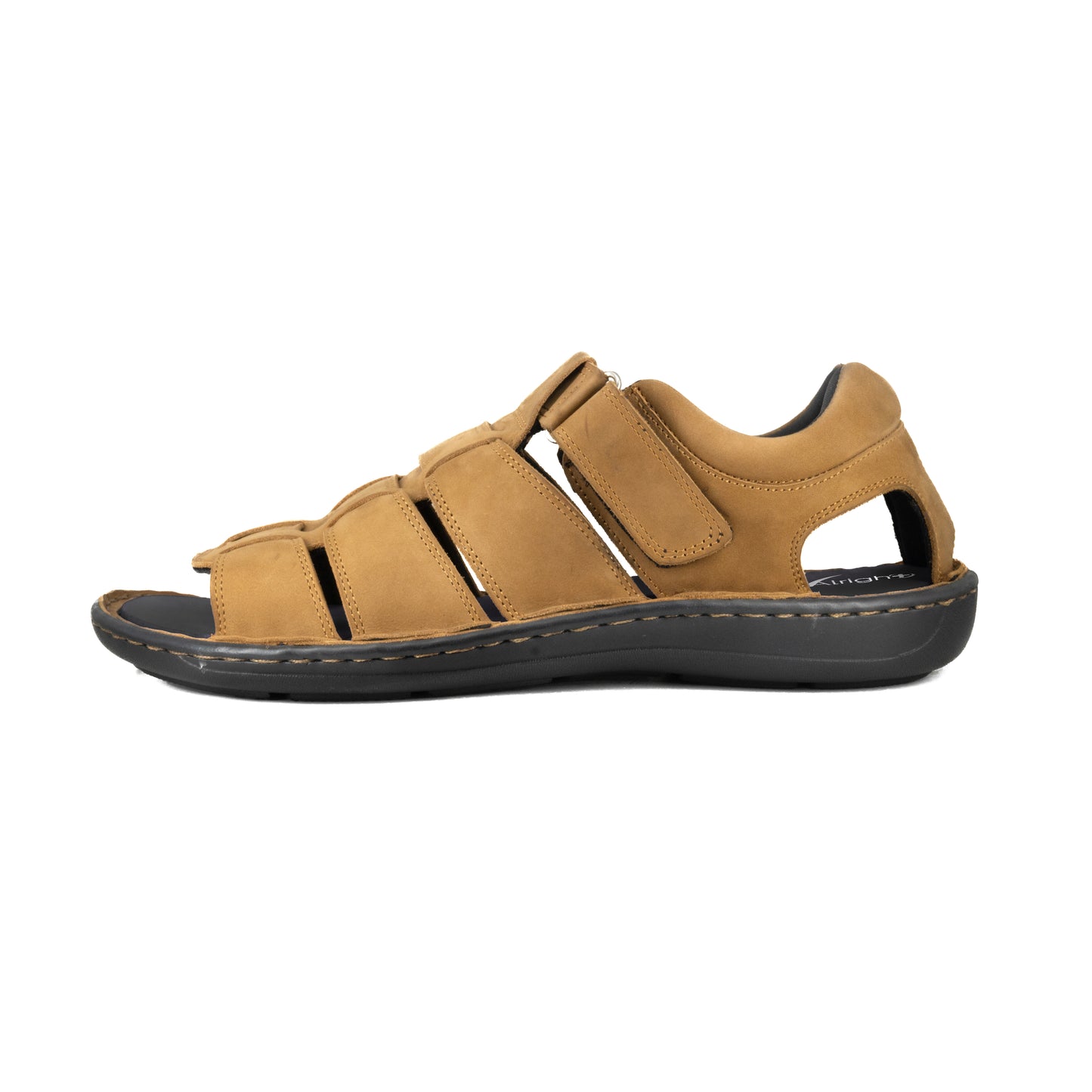 Alright Mens Premium Leather Full Closed Soft MCP Slipper AML 04