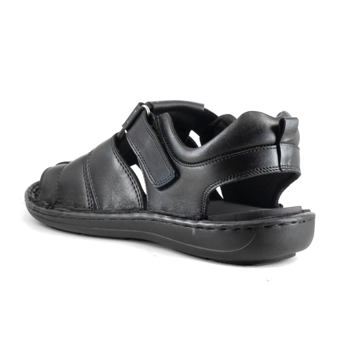 Alright Mens Premium Leather Full Closed Soft MCP Slipper AML 05