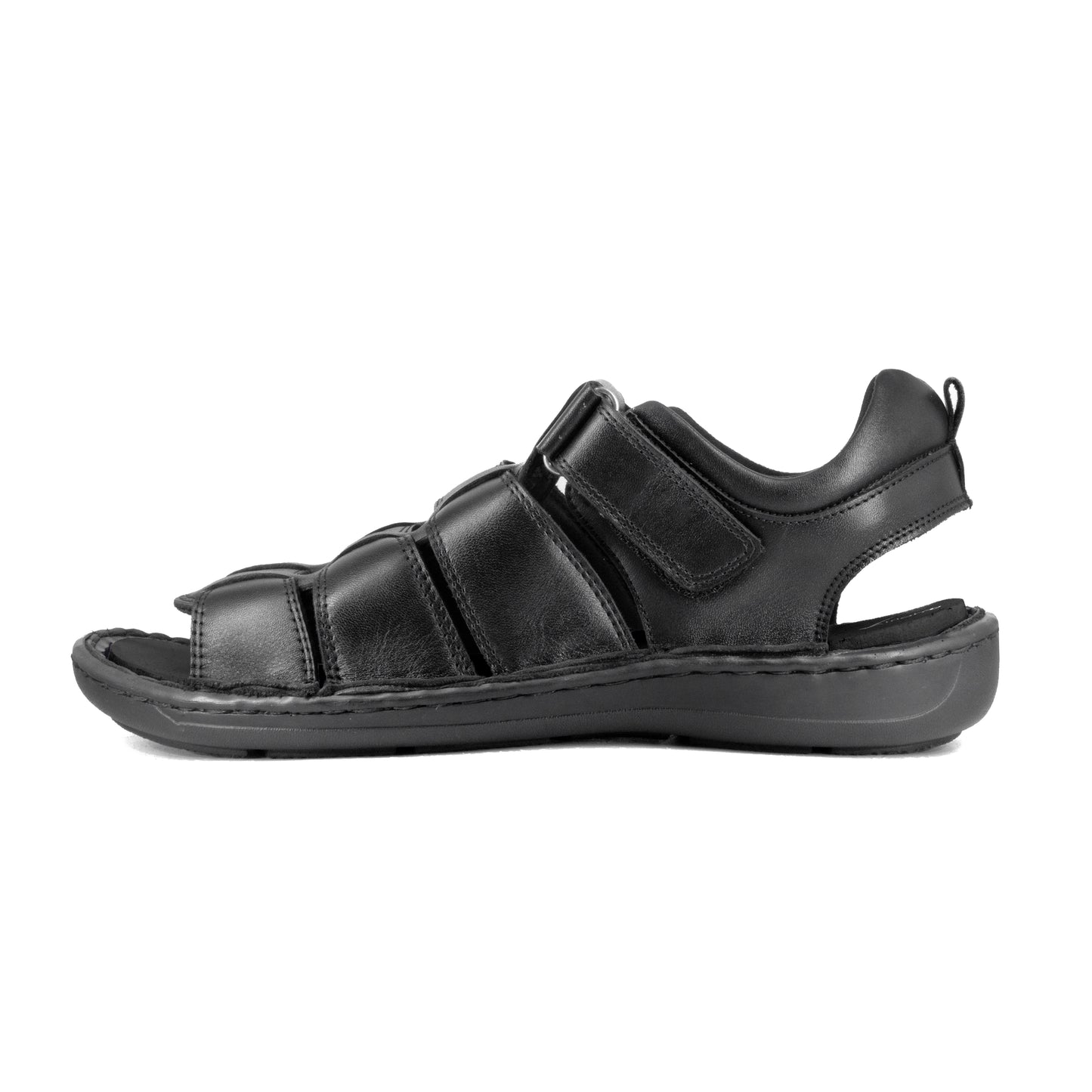 Alright Mens Premium Leather Full Closed Soft MCP Slipper AML 05