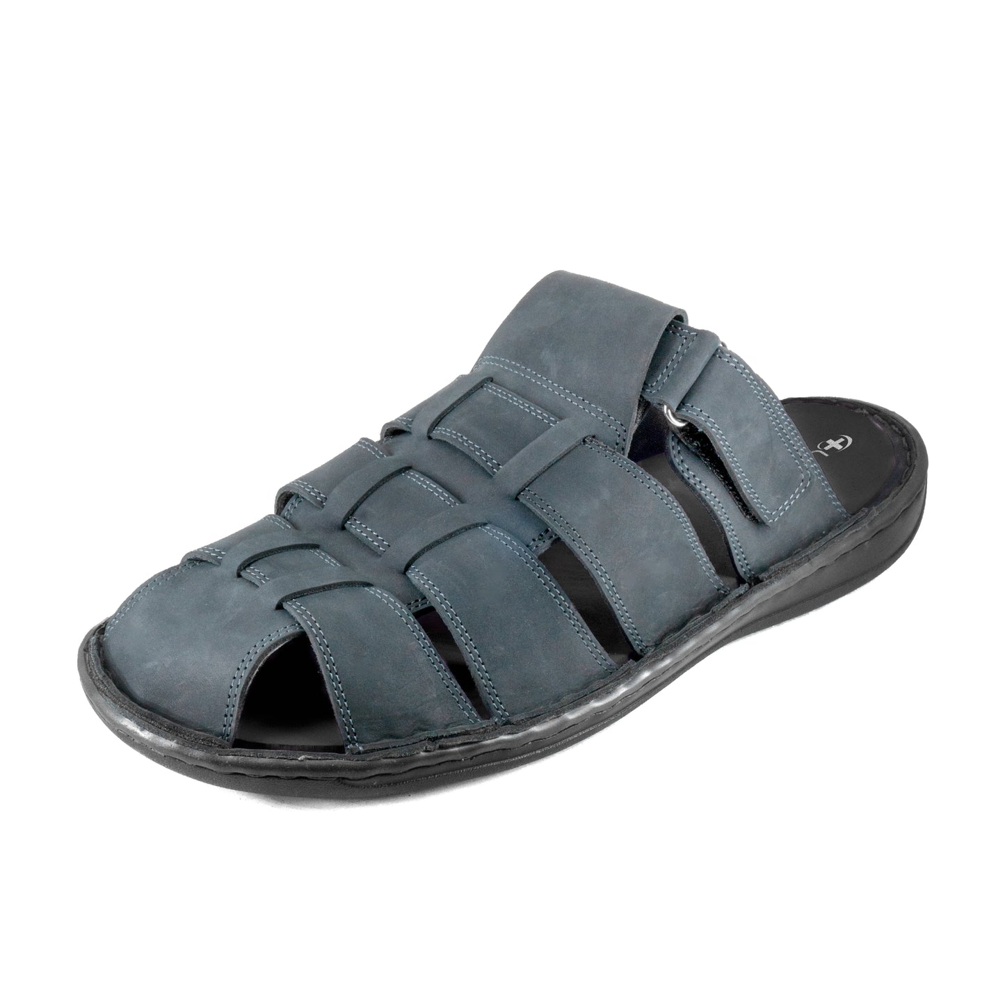 Alright Mens Premium Leather Front Closed Soft MCP Slipper AML 01