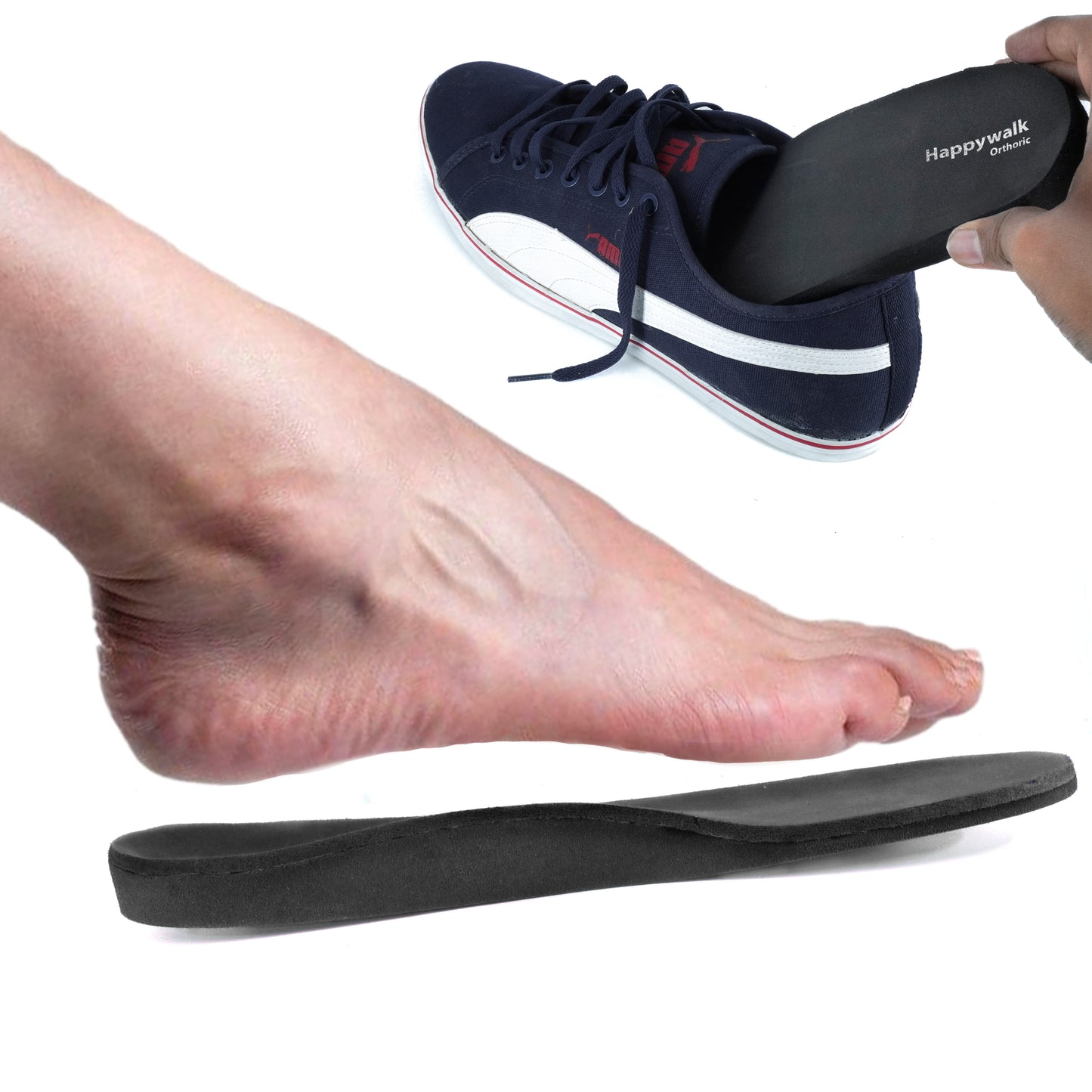 Happywalk Custom Milled Insole For Men