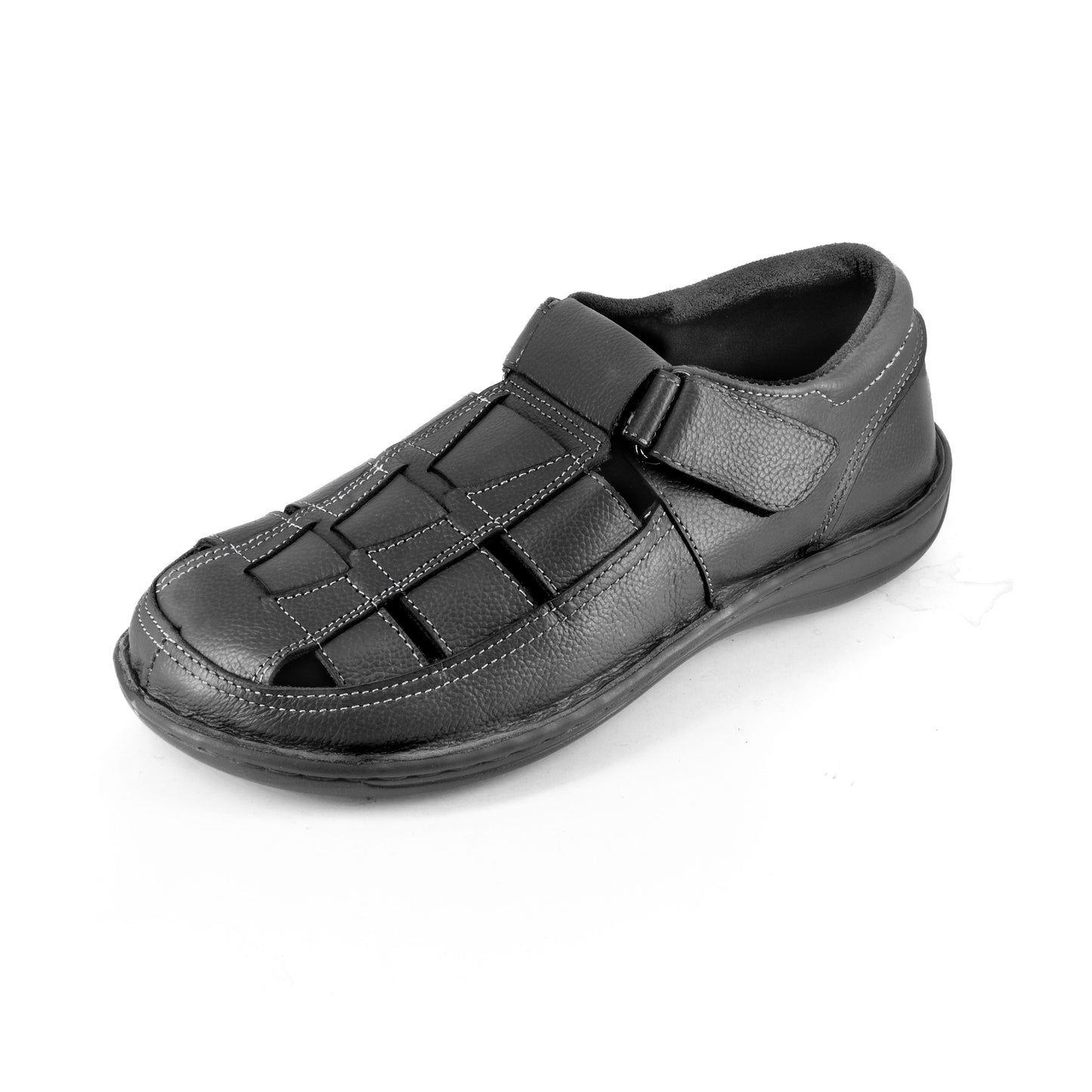 Alright Mens Premium Leather Full Soft MCP Slipper Victor