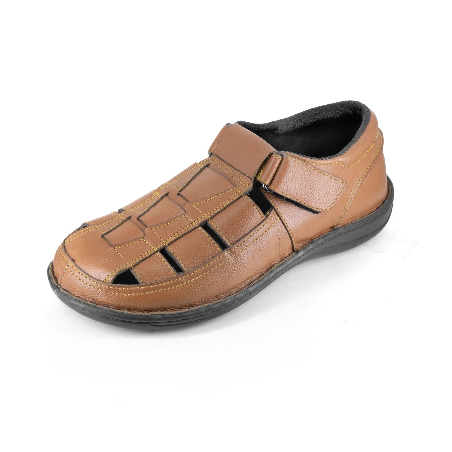 Alright Mens Premium Leather Full Soft MCP Slipper Victor