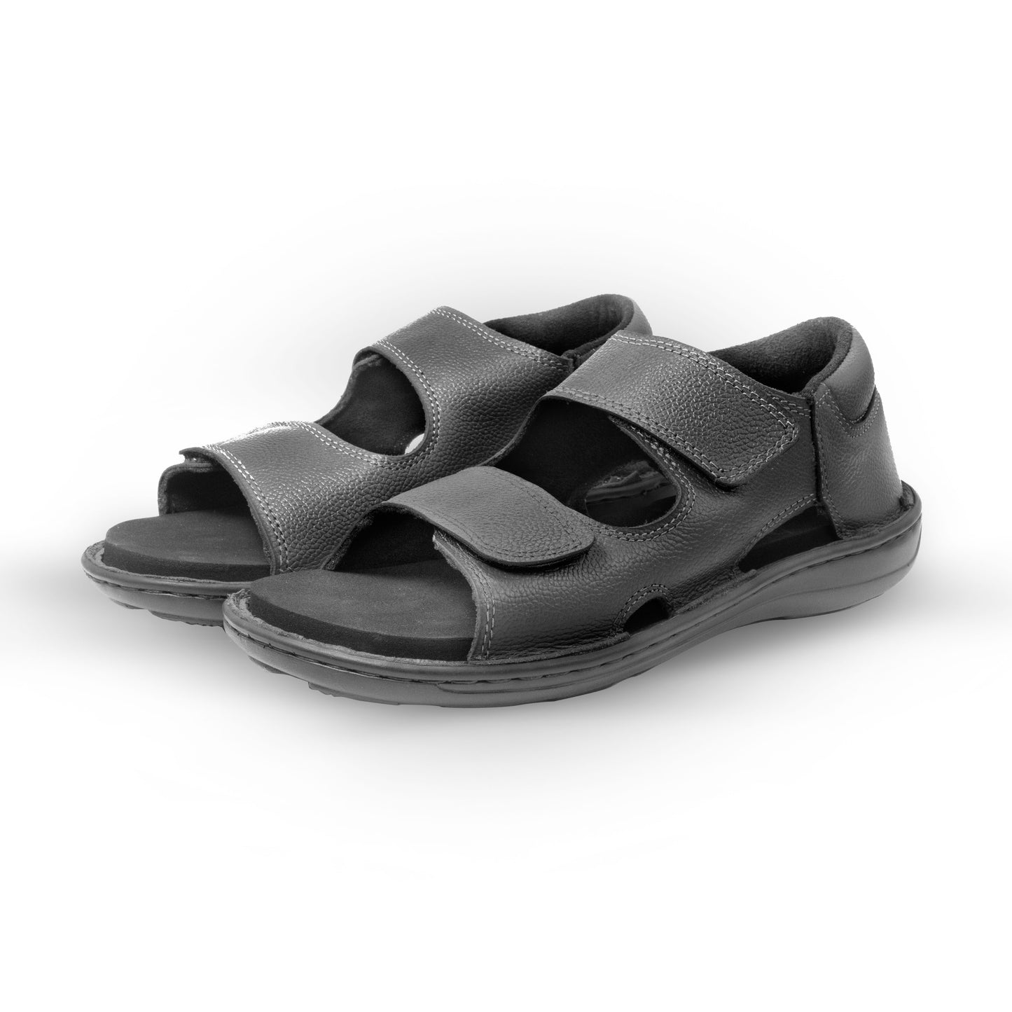 Alright Mens Premium Leather Full Soft MCP Slipper Elite