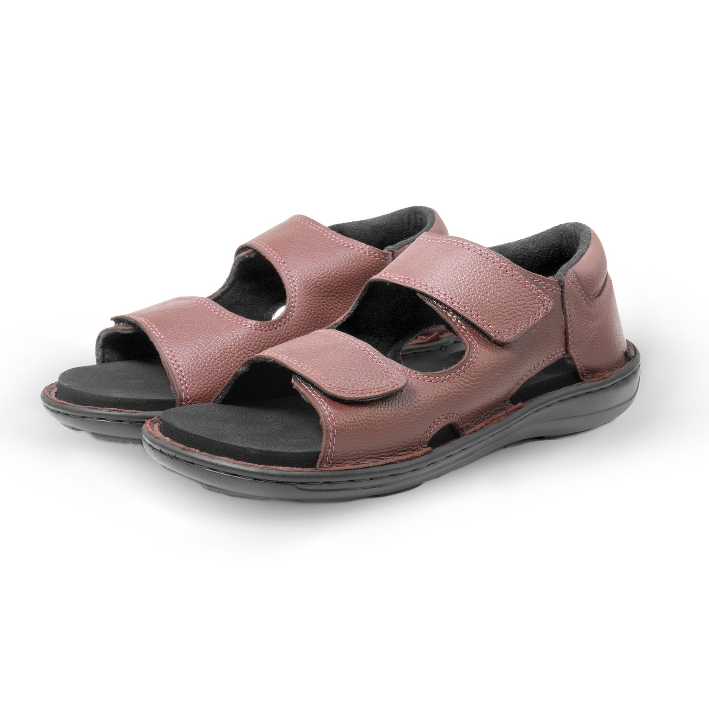Alright Mens Premium Leather Full Soft MCP Slipper Elite