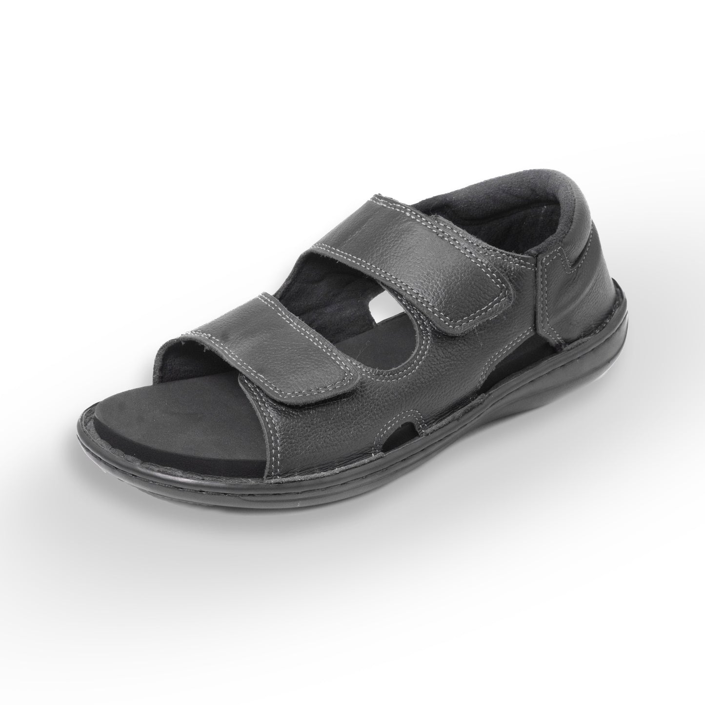 Alright Mens Premium Leather Full Soft MCP Slipper Elite