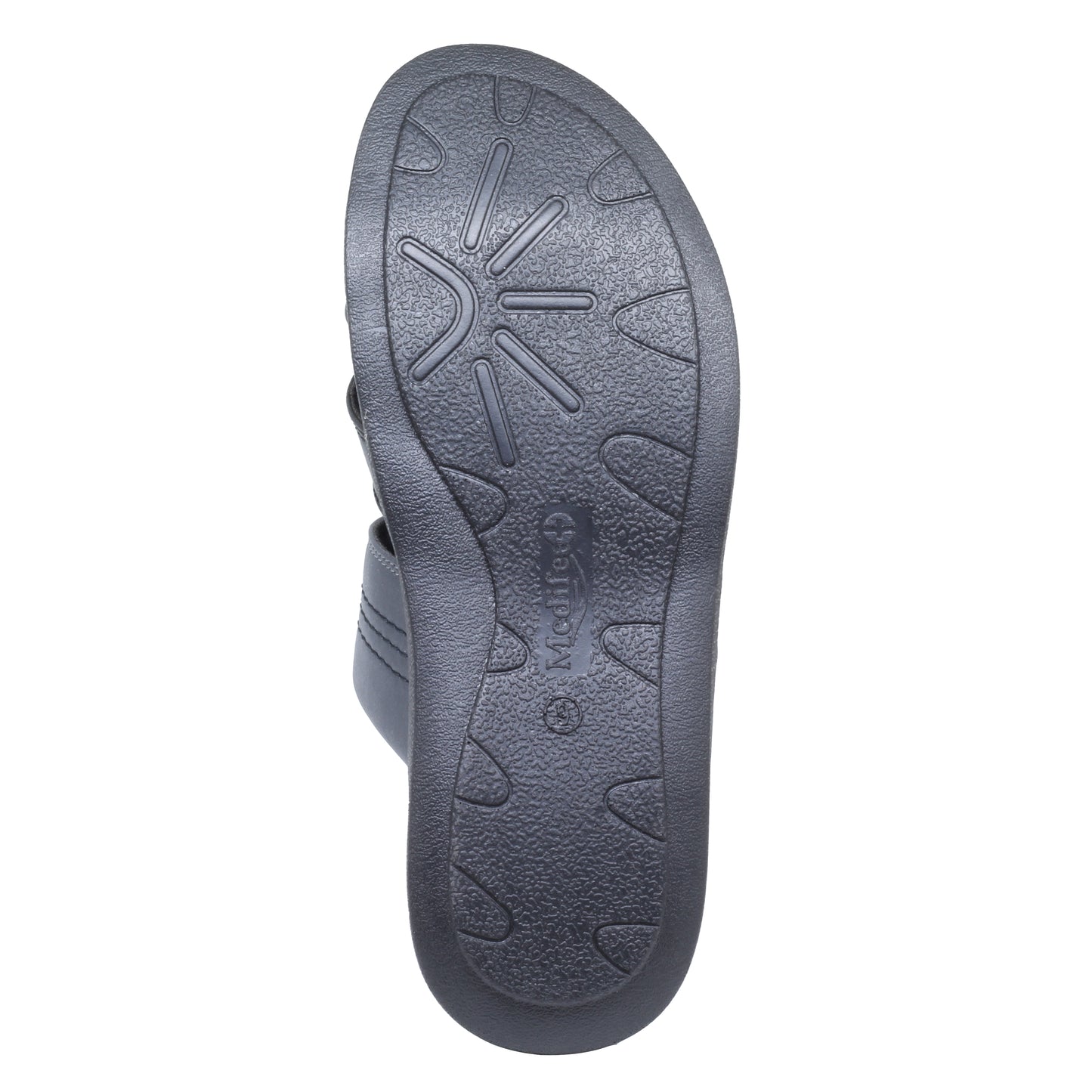 Medifeet Mens Casual Diabetic and Ortho Care Slipper with Arch support MFR 1152