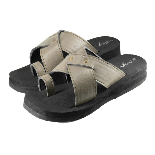 Alright Mens Premium Soft  Cross Strapped MCP Slipper AG 506
