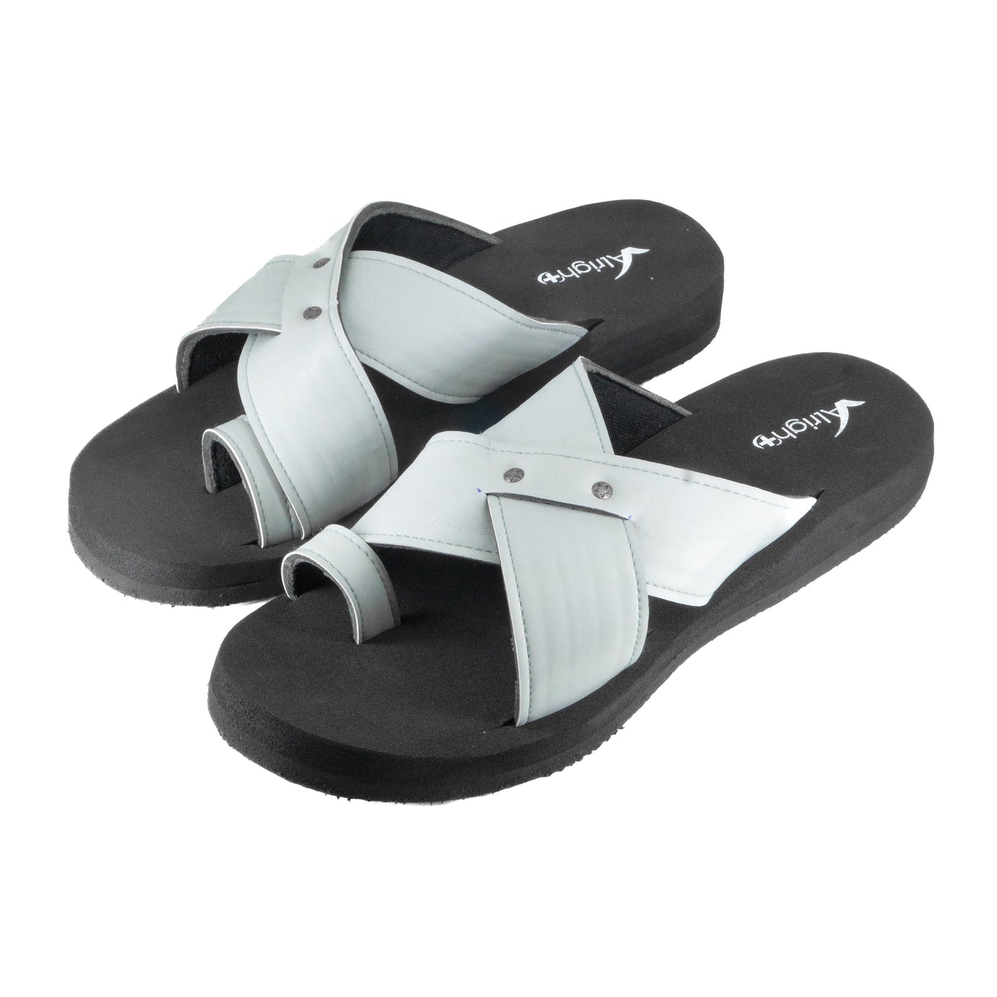 Alright Mens Premium Soft Cross Strapped MCP Slipper AG 509