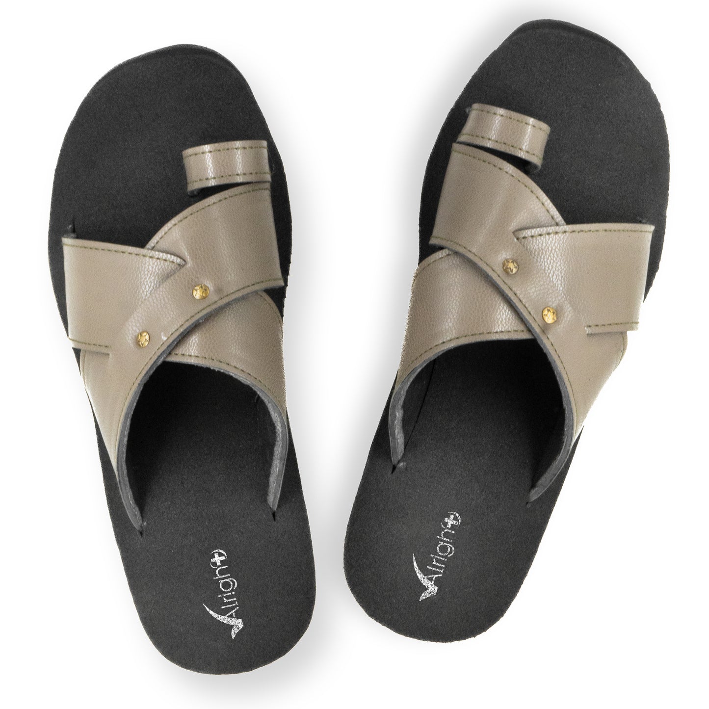 Alright Mens Premium Soft Cross Strapped MCP Slipper AG 509