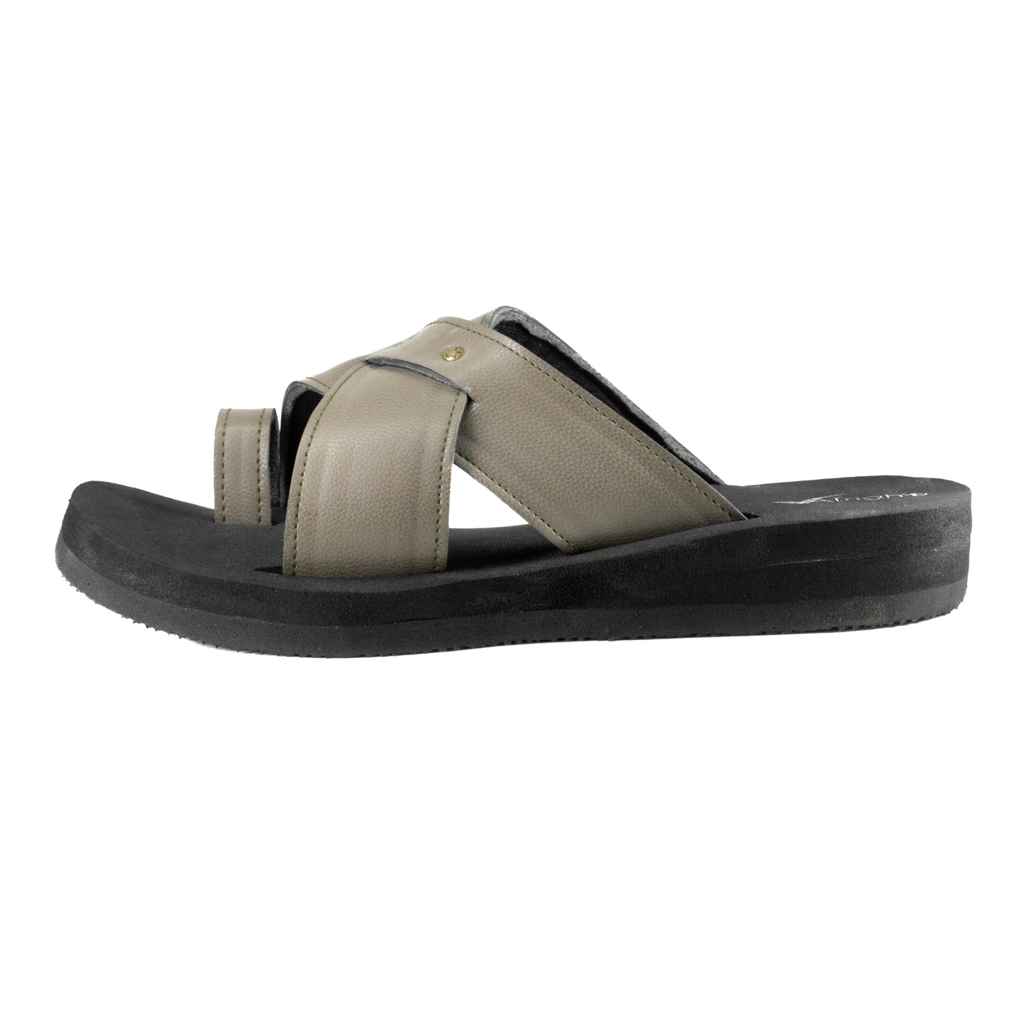 Alright Mens Premium Soft Cross Strapped MCP Slipper AG 509