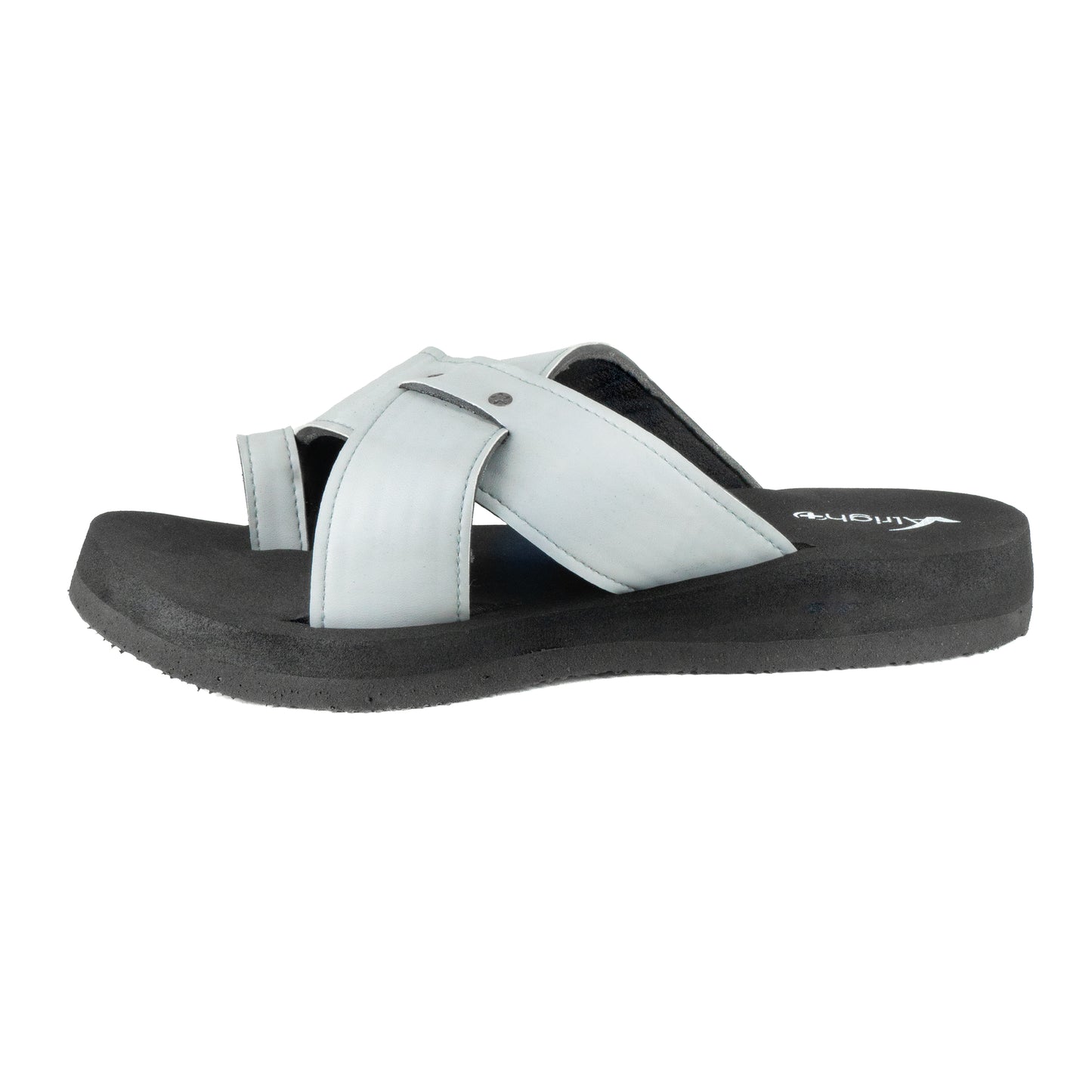 Alright Mens Premium Soft Cross Strapped MCP Slipper AG 509