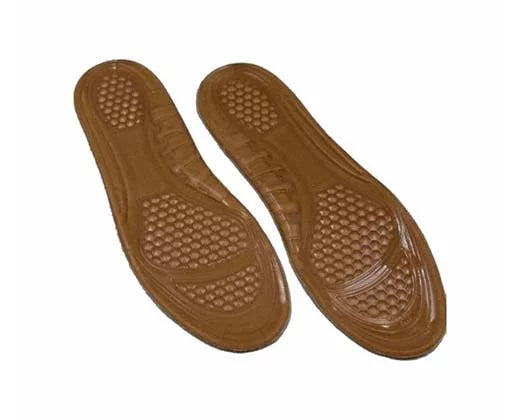 Helios Flat foot Arch Supported Silica Gel Insole with Proper Grip and Acupressure Pattern