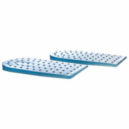Gel Wedge Heel Pad for Heel Pain with Acupressure Pints