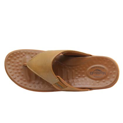 Medifeet ML 681 Mens Soft Slipper with Cushion Arch Support