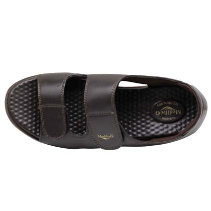 Medifeet Mens  Diabetic and Ortho Arch Support Slipper MFR 01