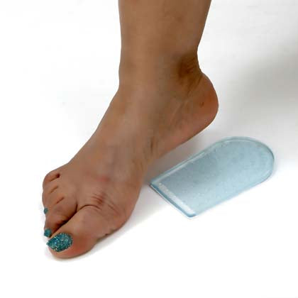 Gel Wedge Heel Pad for Heel Pain with Acupressure Pints