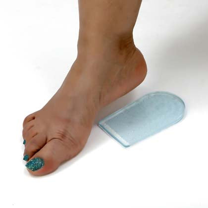 Gel Wedge Heel Pad for Heel Pain with Acupressure Pints