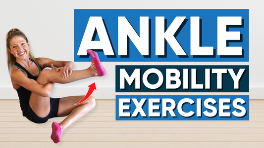 Stretches for elderly people in case of improving ankle mobility