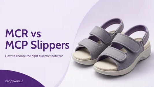 MCR vs MCP Slippers: How to Choose the Right Diabetic Footwear