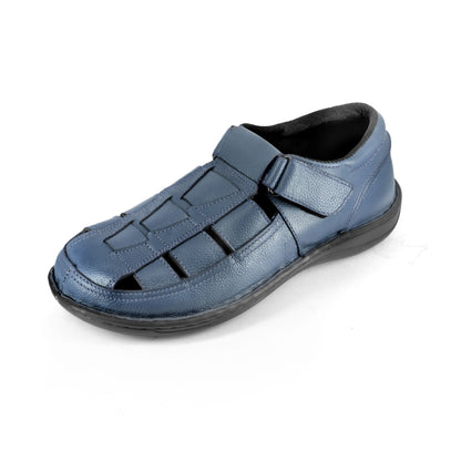 Alright Mens Premium Leather Full  Soft MCP Slipper Victor