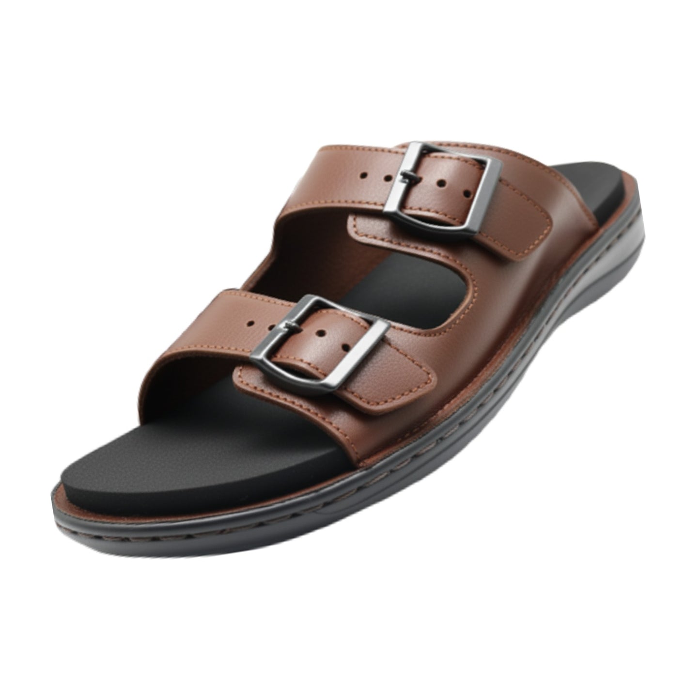 Alright Mens Premium Leather Full  Soft MCP Slipper Bolt