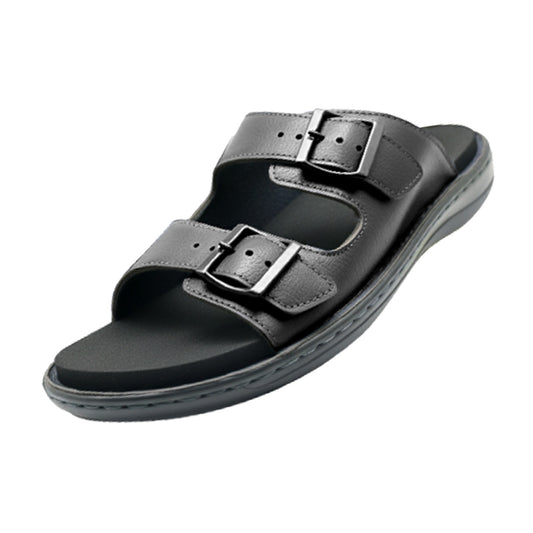 Alright Mens Premium Leather Full  Soft MCP Slipper Bolt