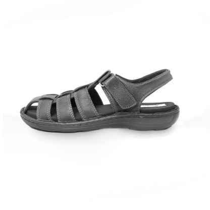 Alright Mens Premium Leather Full  Soft MCP Slipper Ace