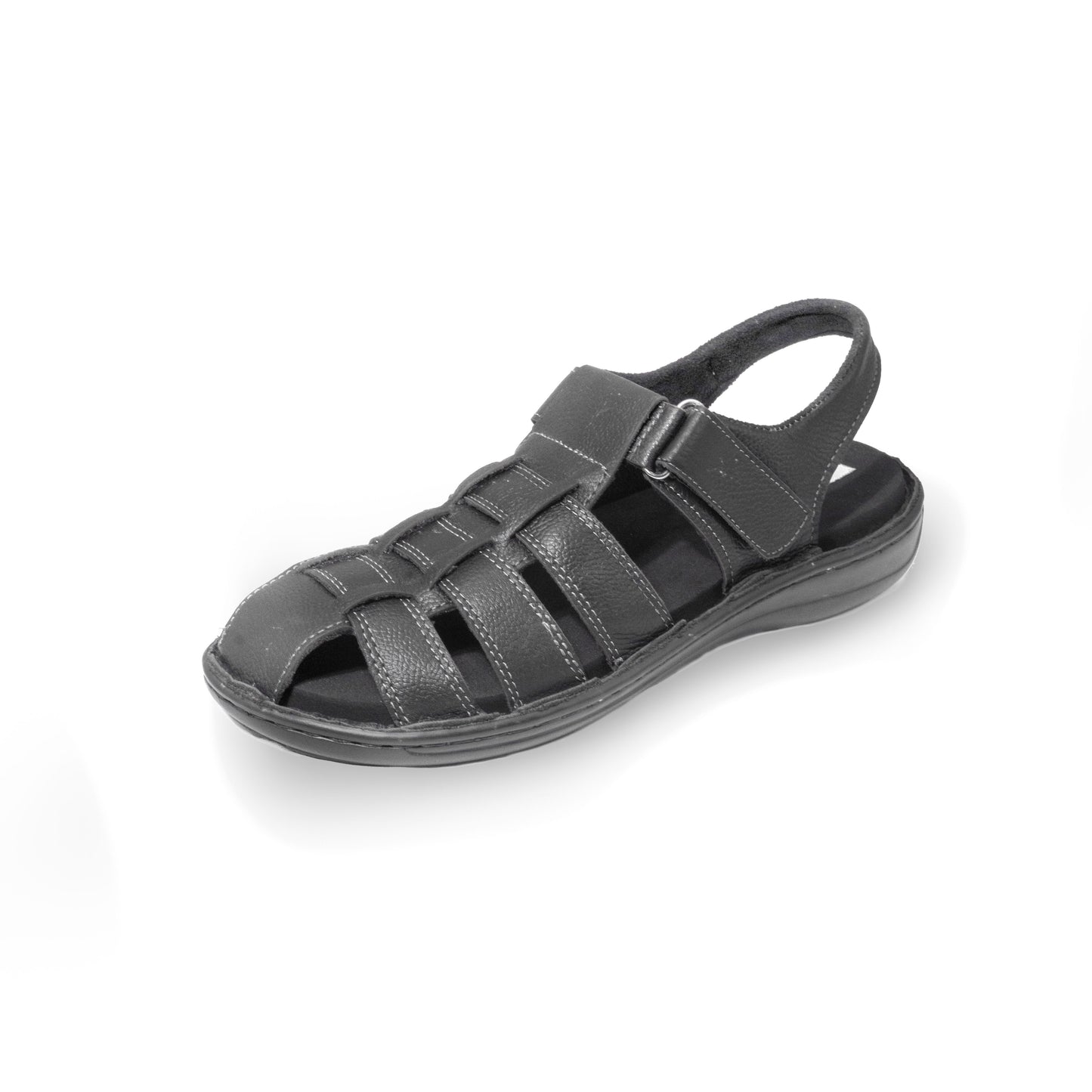 Alright Mens Premium Leather Full  Soft MCP Slipper Ace