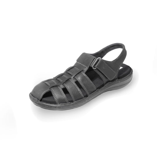 Alright Mens Premium Leather Full  Soft MCP Slipper Ace