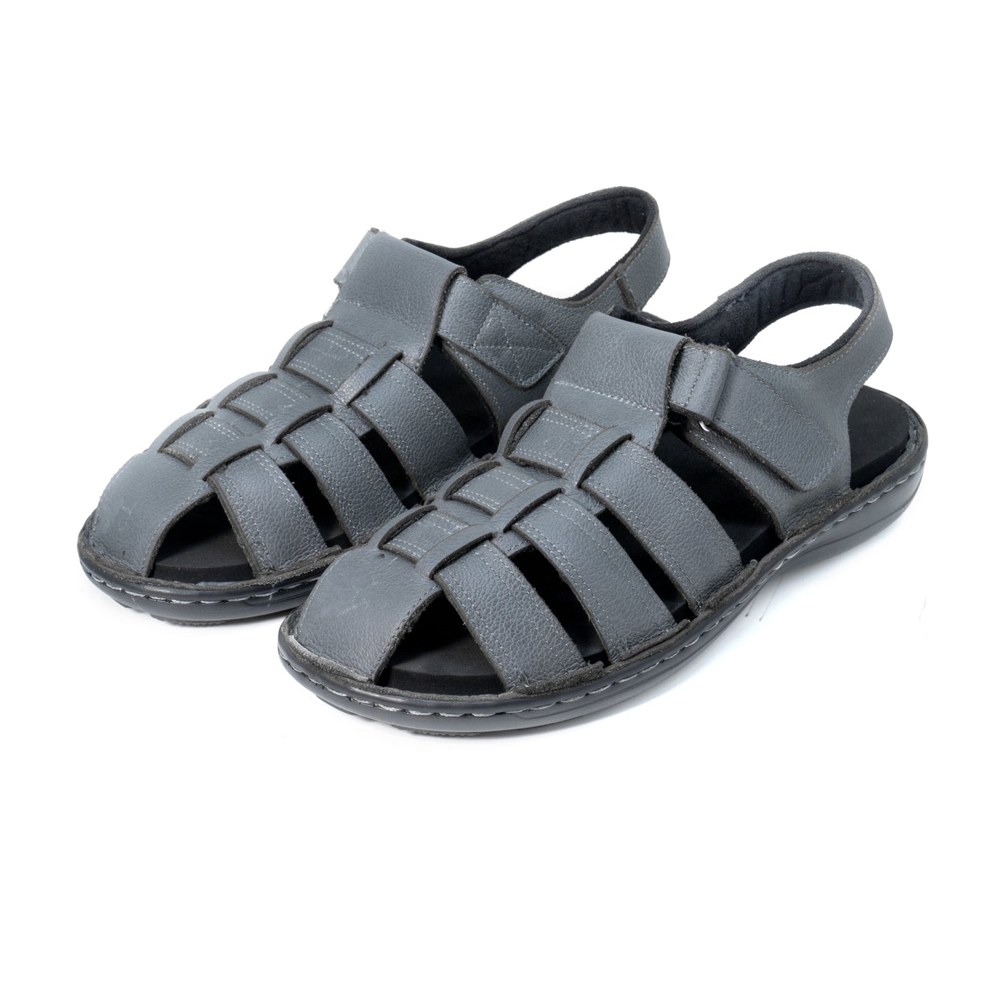 Alright Mens Premium Leather Full  Soft MCP Slipper Ace