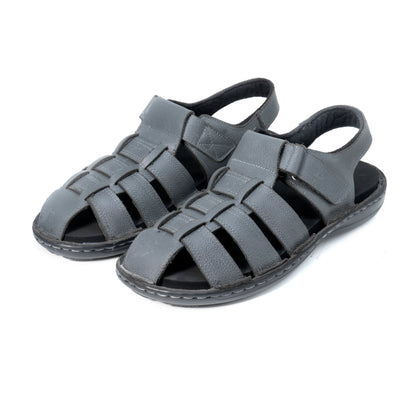 Alright Mens Premium Leather Full  Soft MCP Slipper Ace