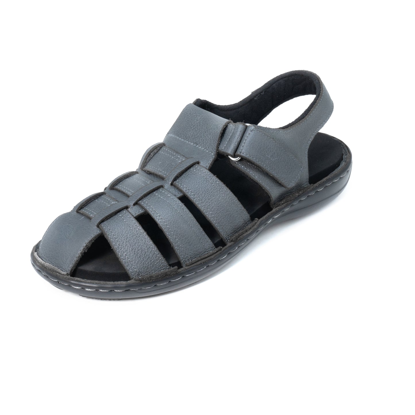 Alright Mens Premium Leather Full  Soft MCP Slipper Ace