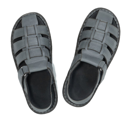 Alright Mens Premium Leather Full  Soft MCP Slipper Ace