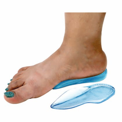 Heel and Arch Support Organic Gel Pad For Flat Foot and Heel Support