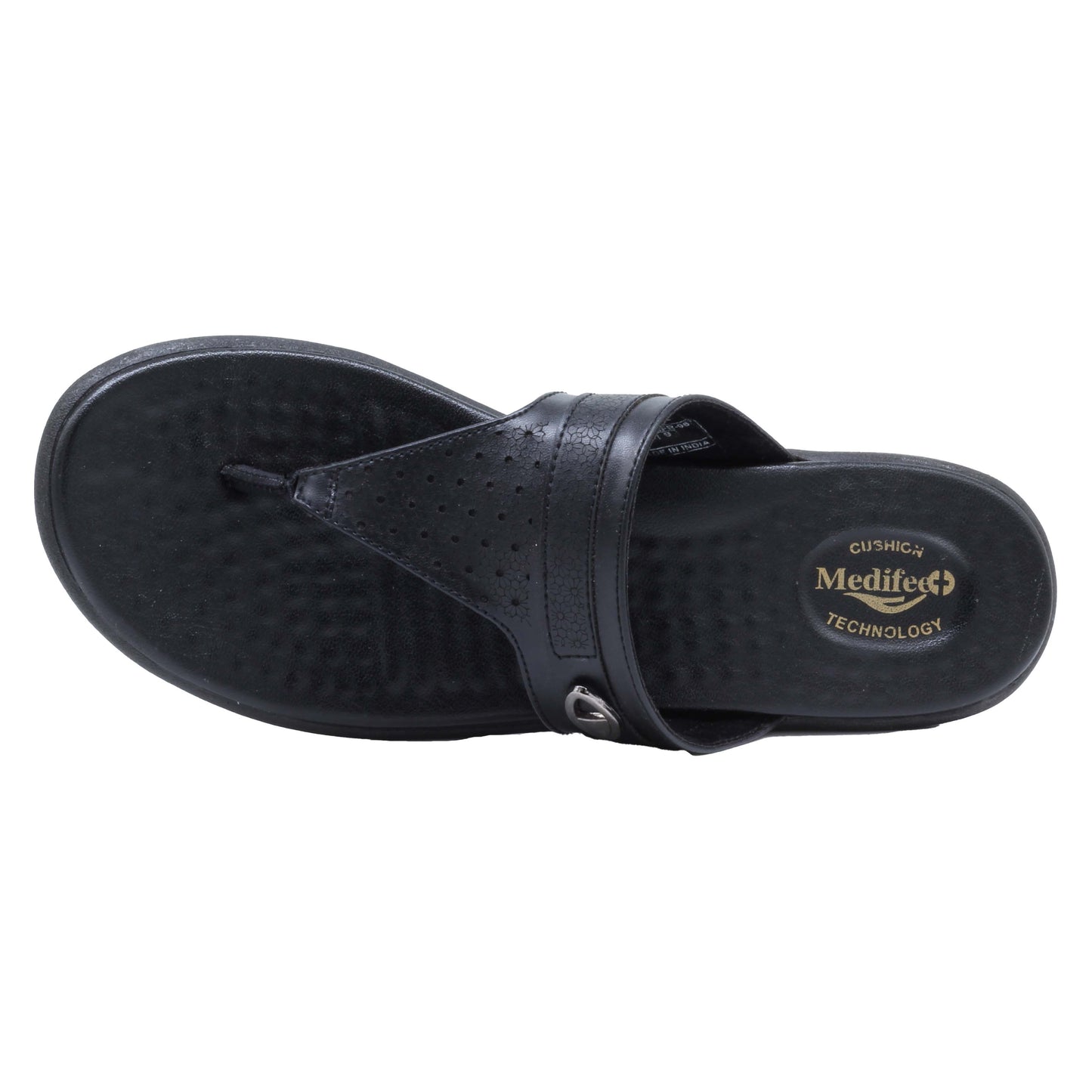 Medifeet Womens Casual Ortho Care Slipper with Arch support MFR 967