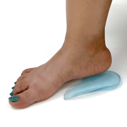 Heel and Arch Support Organic Gel Pad For Flat Foot and Heel Support