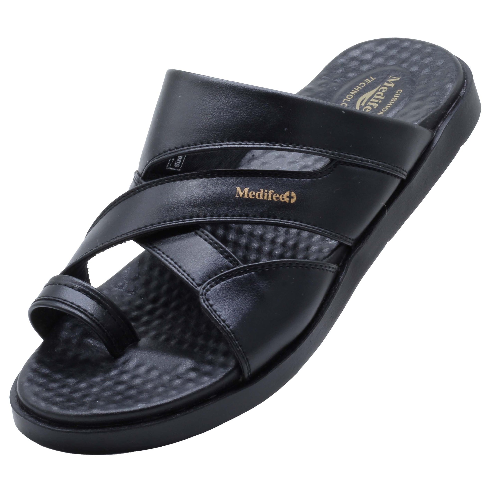 Medifee Chappal For Men Medifeet Mens Casual Diabetic Soft Slipper