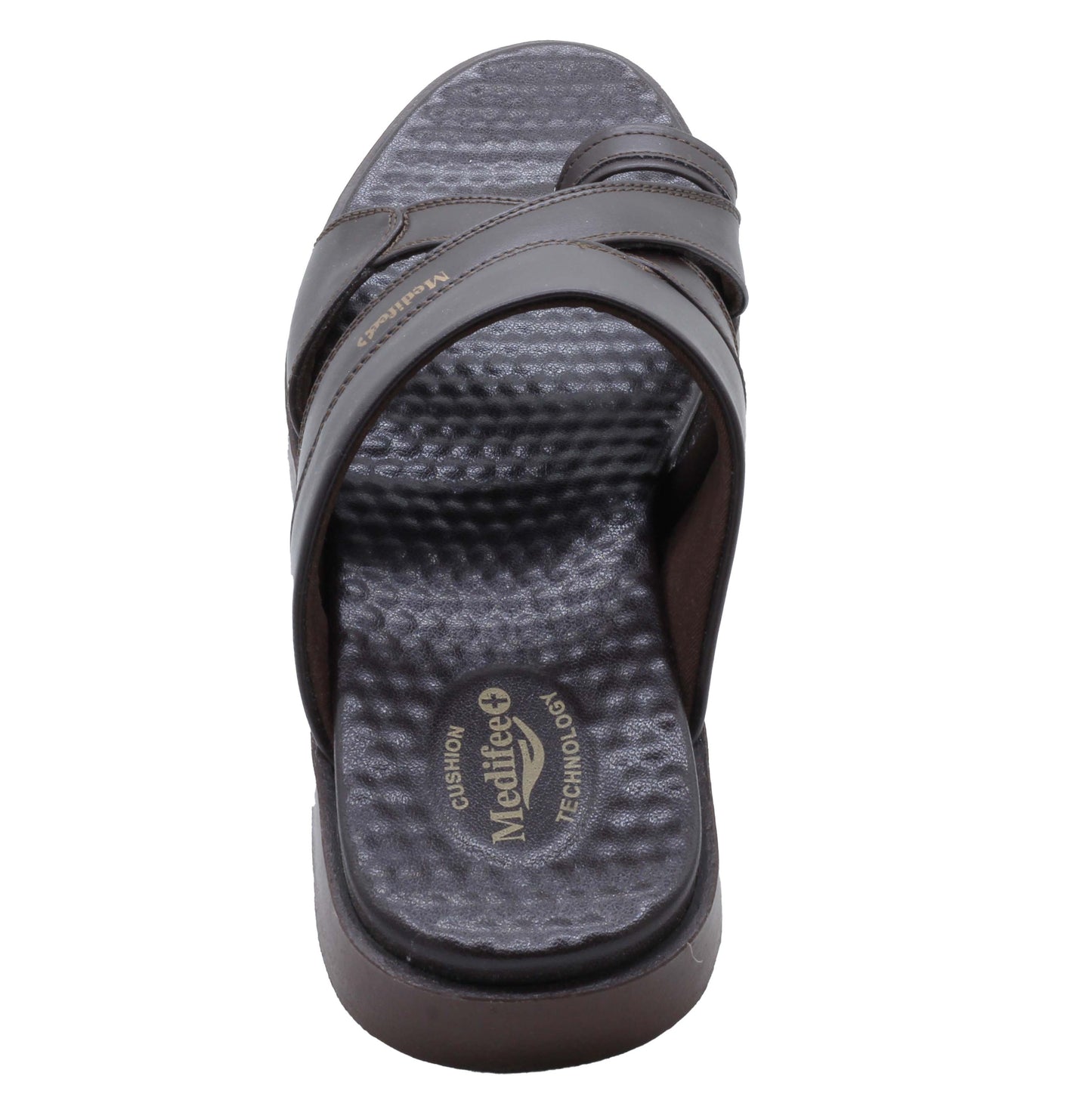 Medifeet Mens Casual Diabetic Soft Slipper ML 62 with Toe Ring